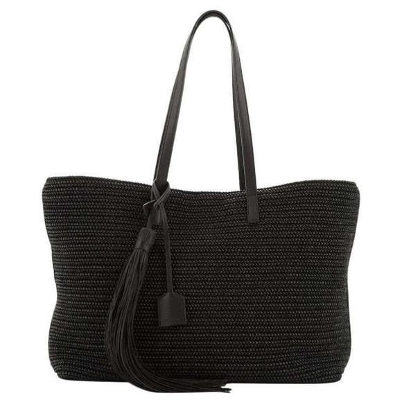 Saint Laurent East West Shopper Woven Tassel - Picture 4 of 7